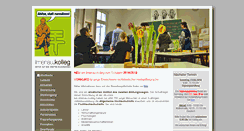 Desktop Screenshot of ilmenau-kolleg.de